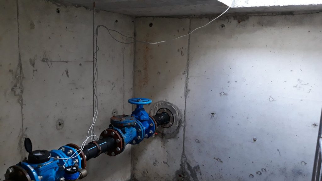 Combined water meter