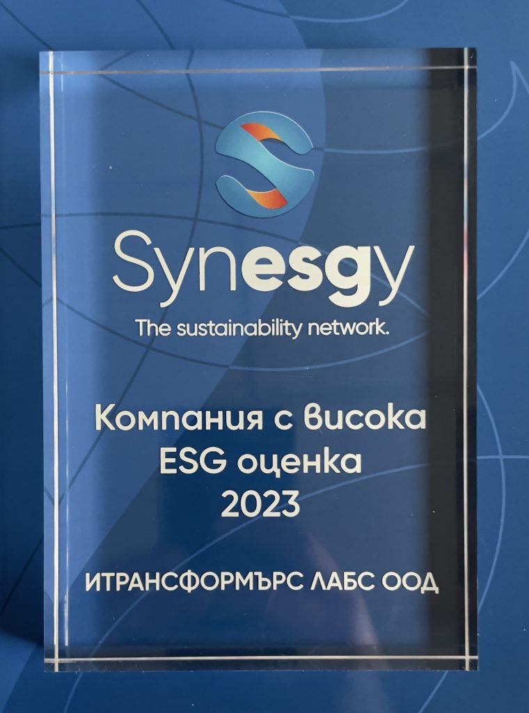 ThingsLog ESG certificate