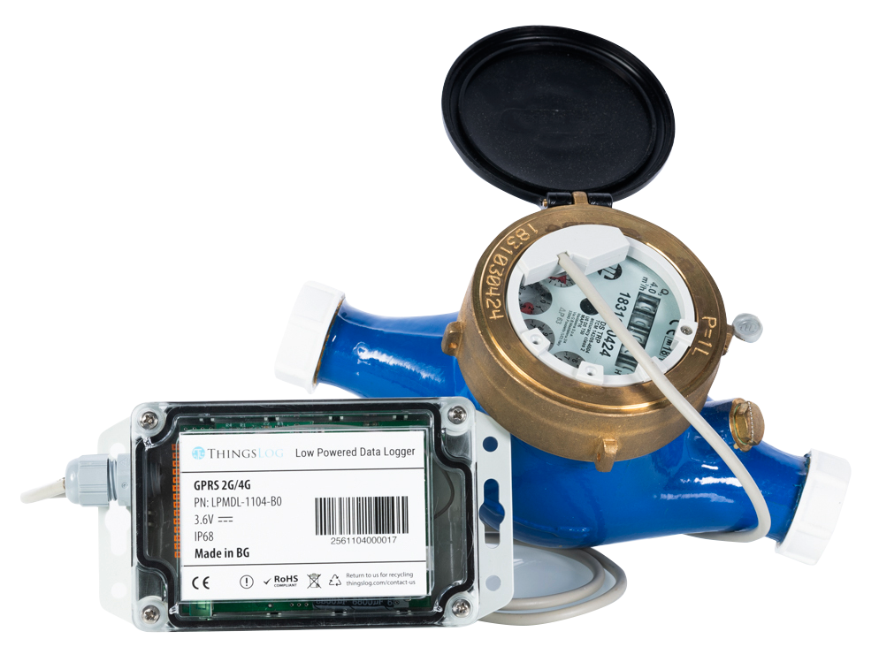 remote water meter reader with telemetry