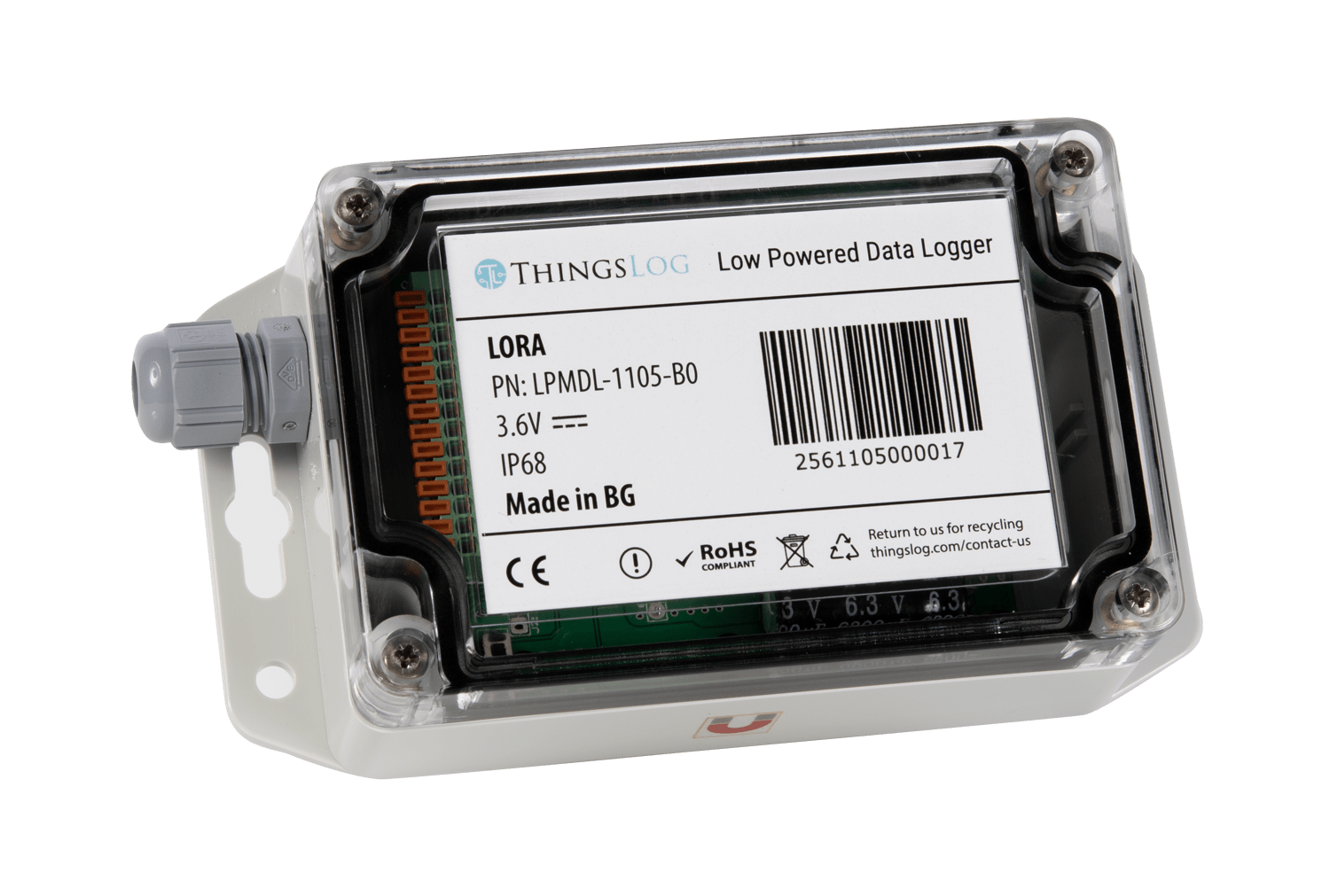 ThingsLog LoRaWAN data logger